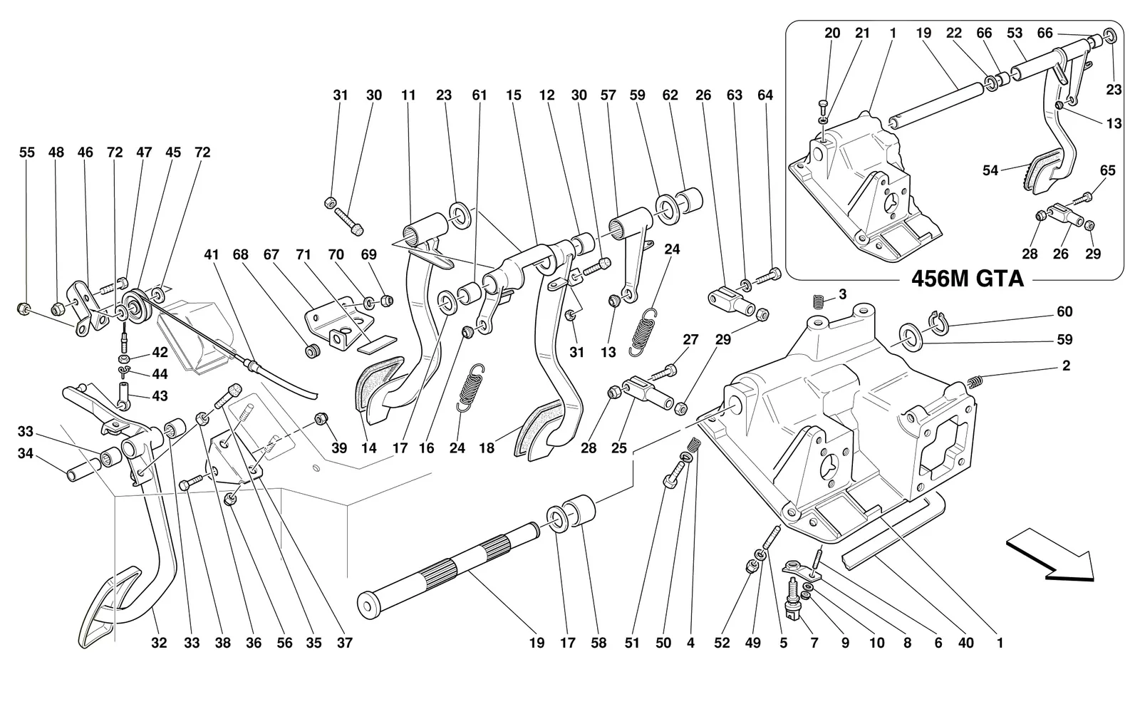 Pedals And Accelerator Control -Valid For Gd-