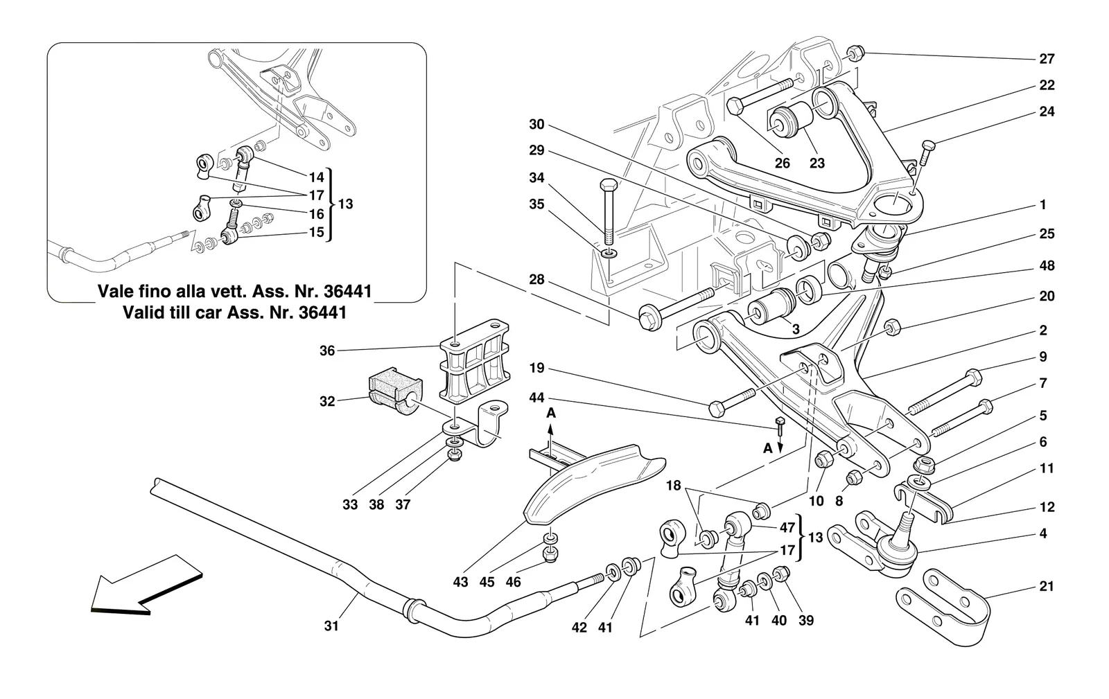 Front Suspension - Wishbones And Stabilizer Bar