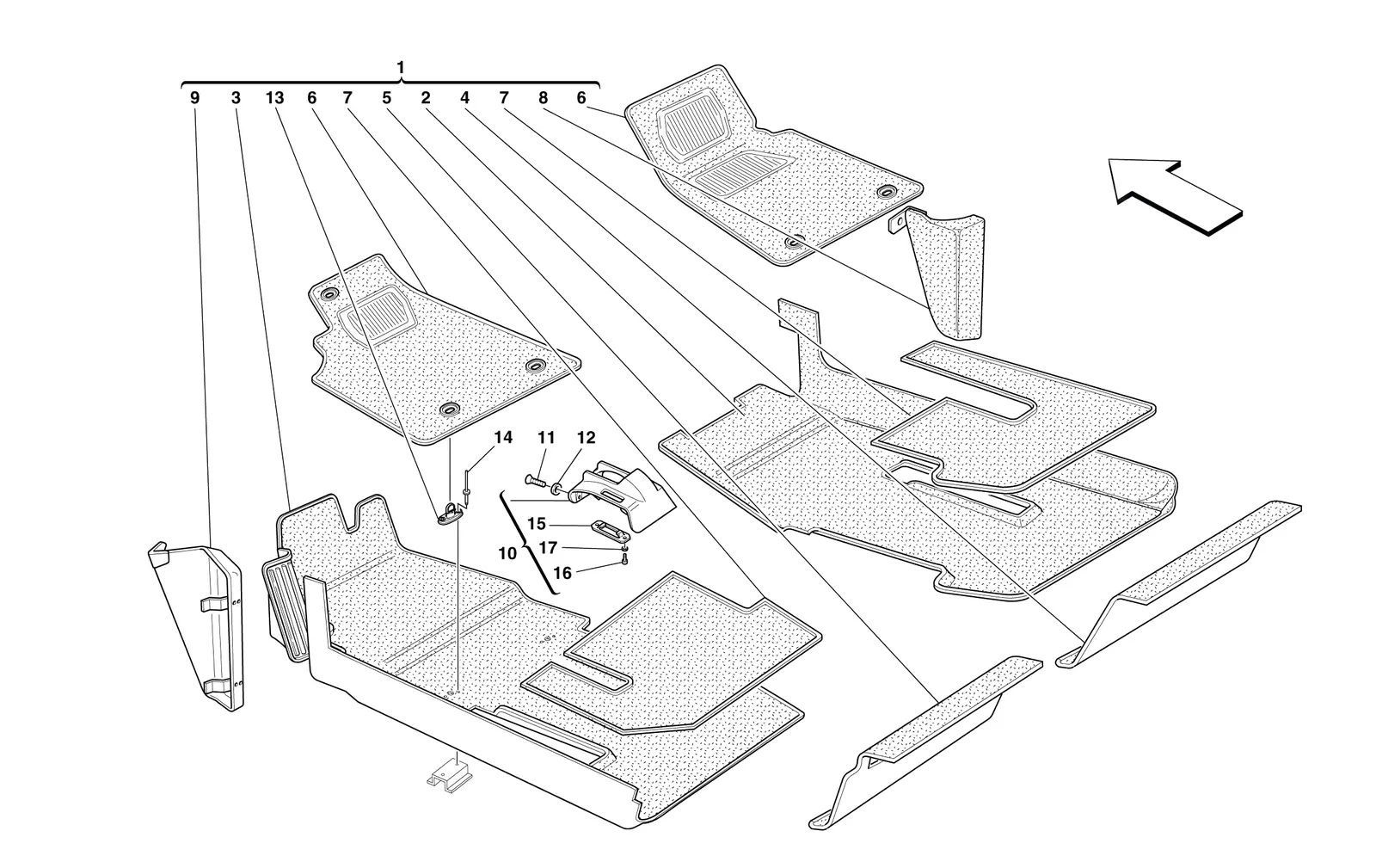 Passengers Compartment Upholstery And Carpets