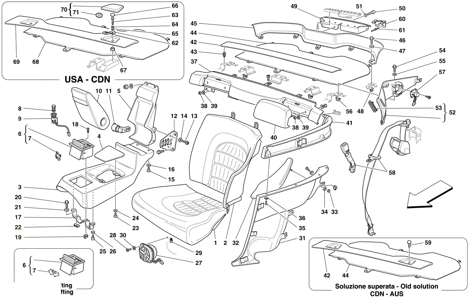 Rear Seats And Belts