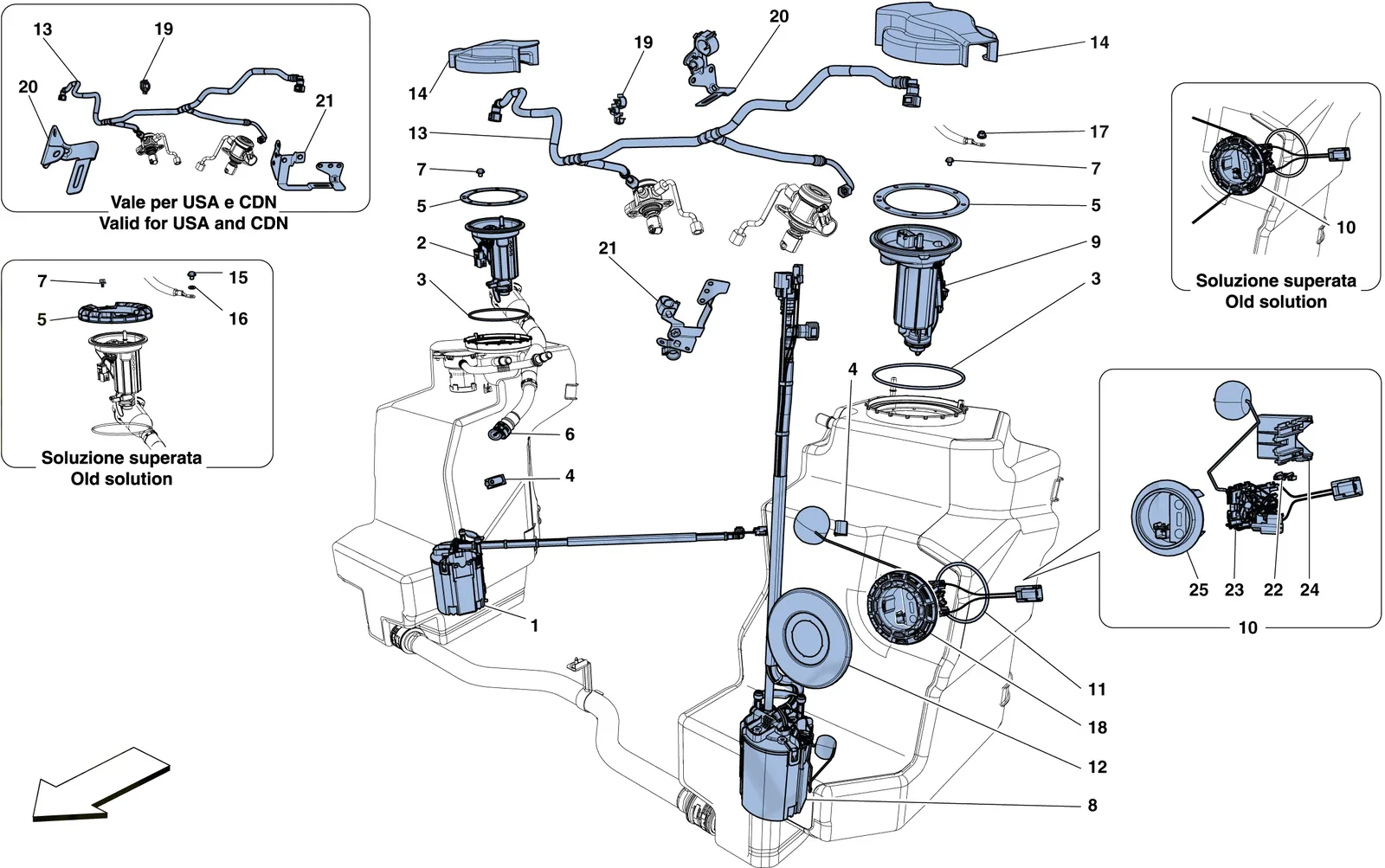 Fuel System Pumps And Pipes