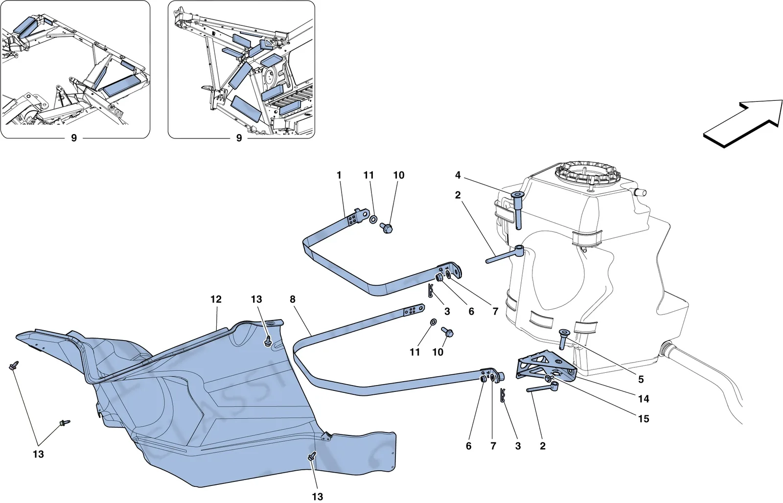 Fuel Tanks - Fasteners And Guards