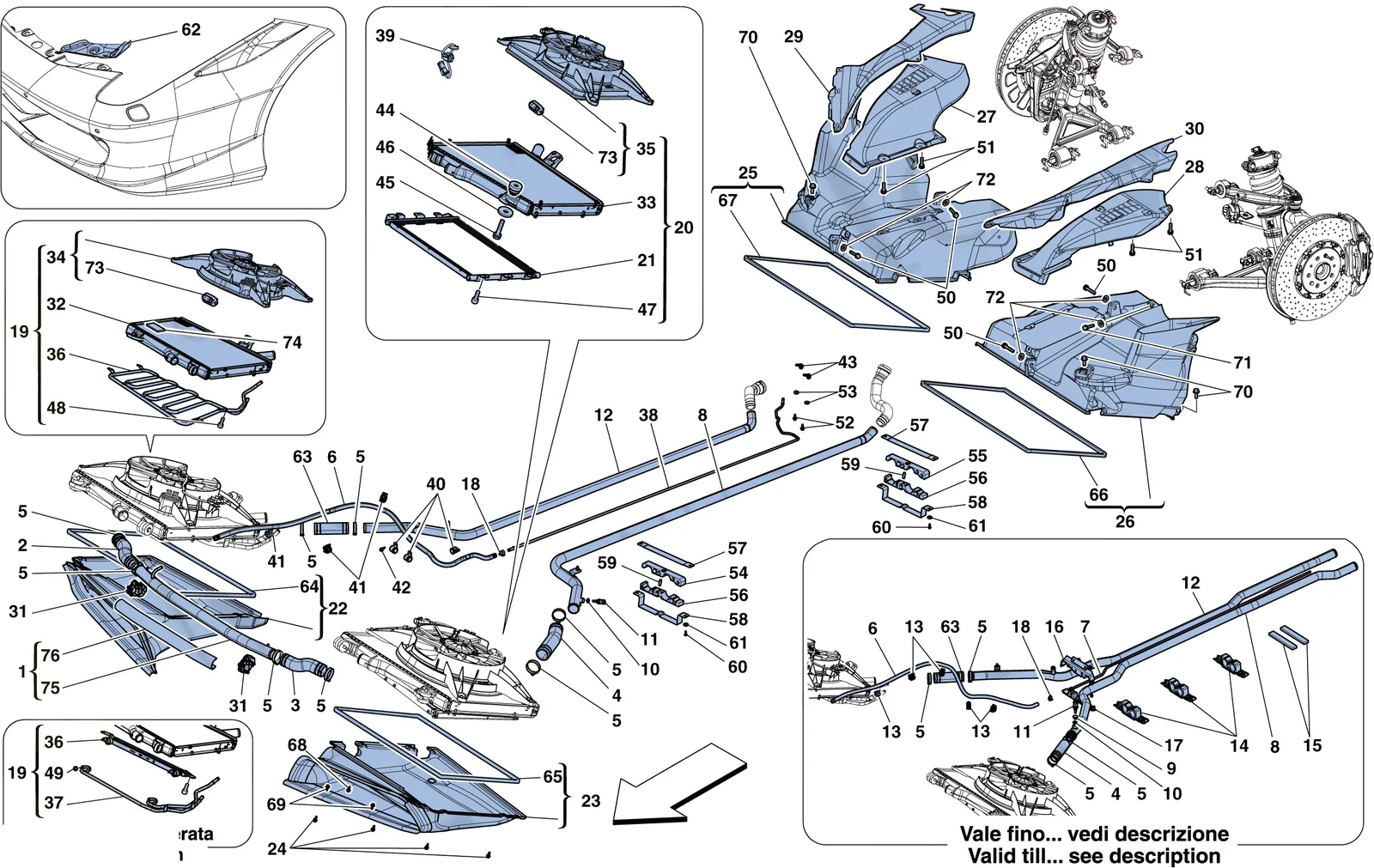 Cooling - Radiators And Air Ducts