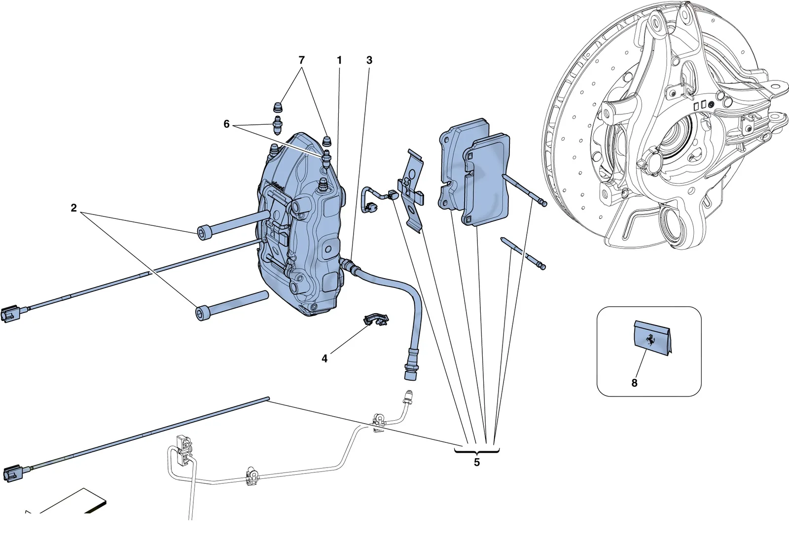 Rear Brake Callipers