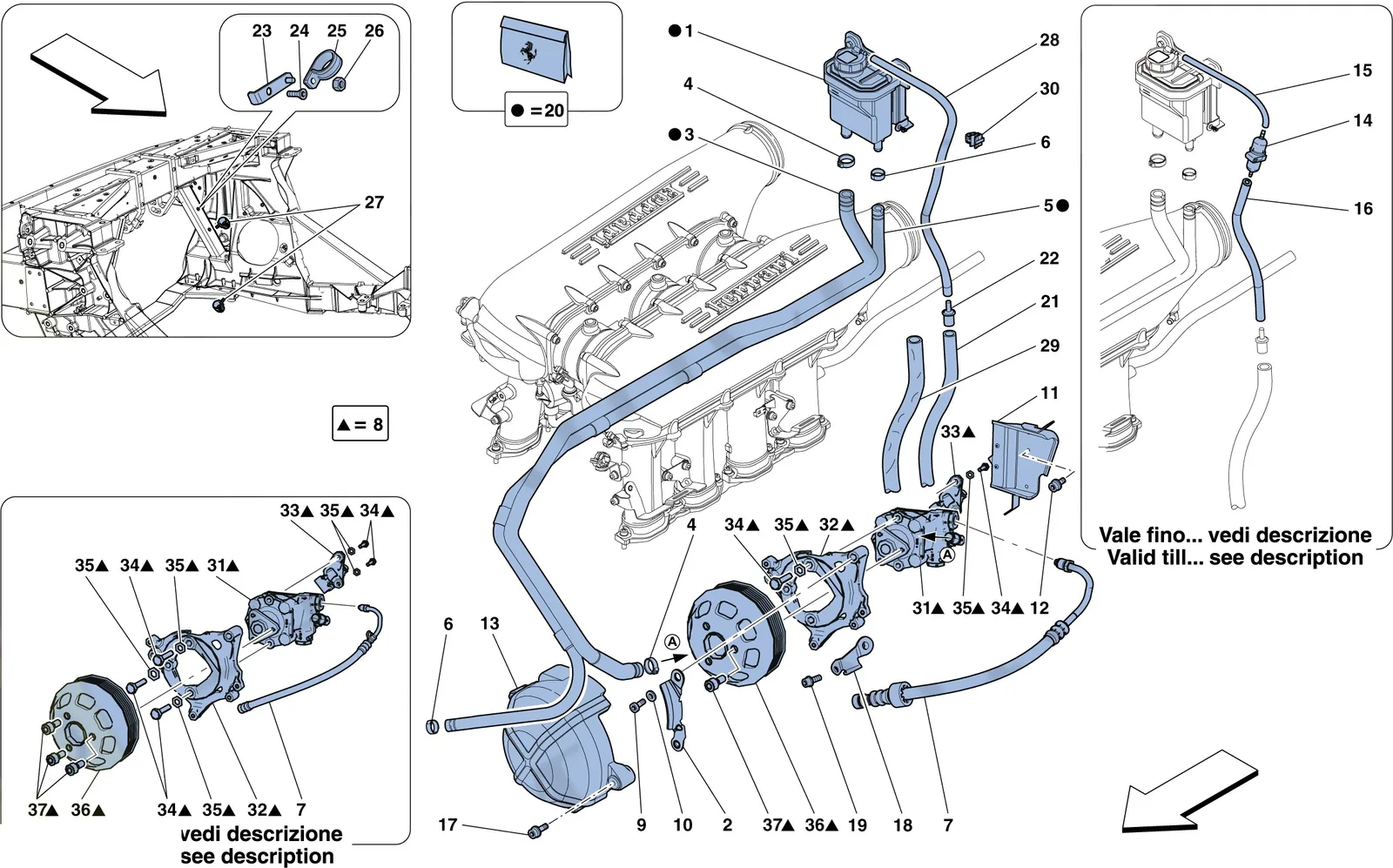 Power Steering Pump And Reservoir