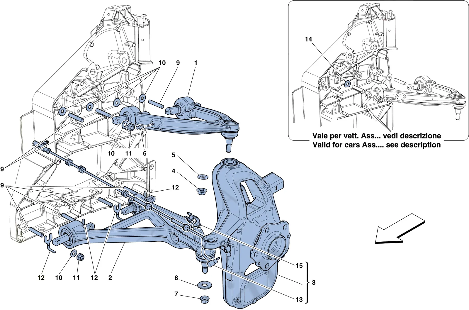 Front Suspension - Arms