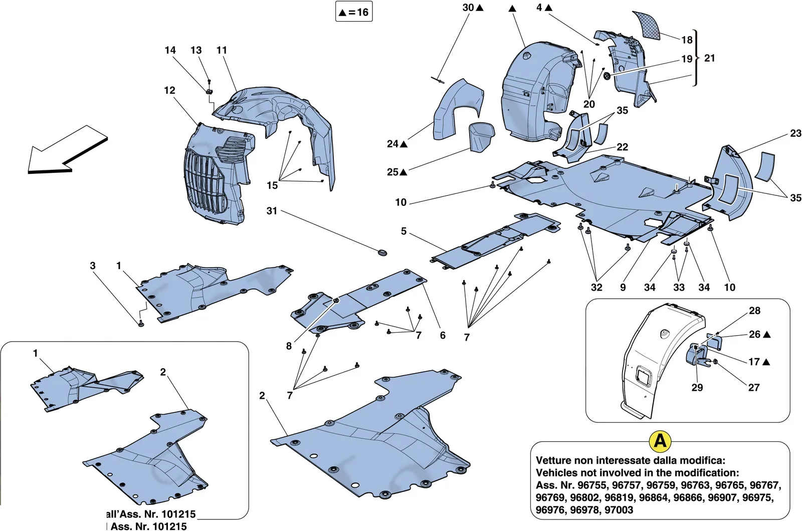 Flat Undertray And Wheelhouses
