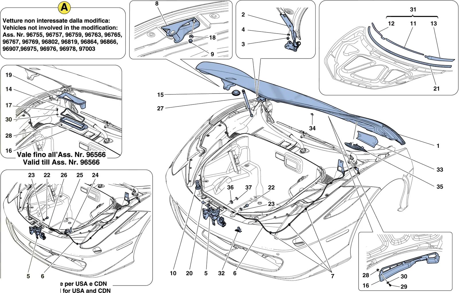 Front Lid And Opening Mechanism