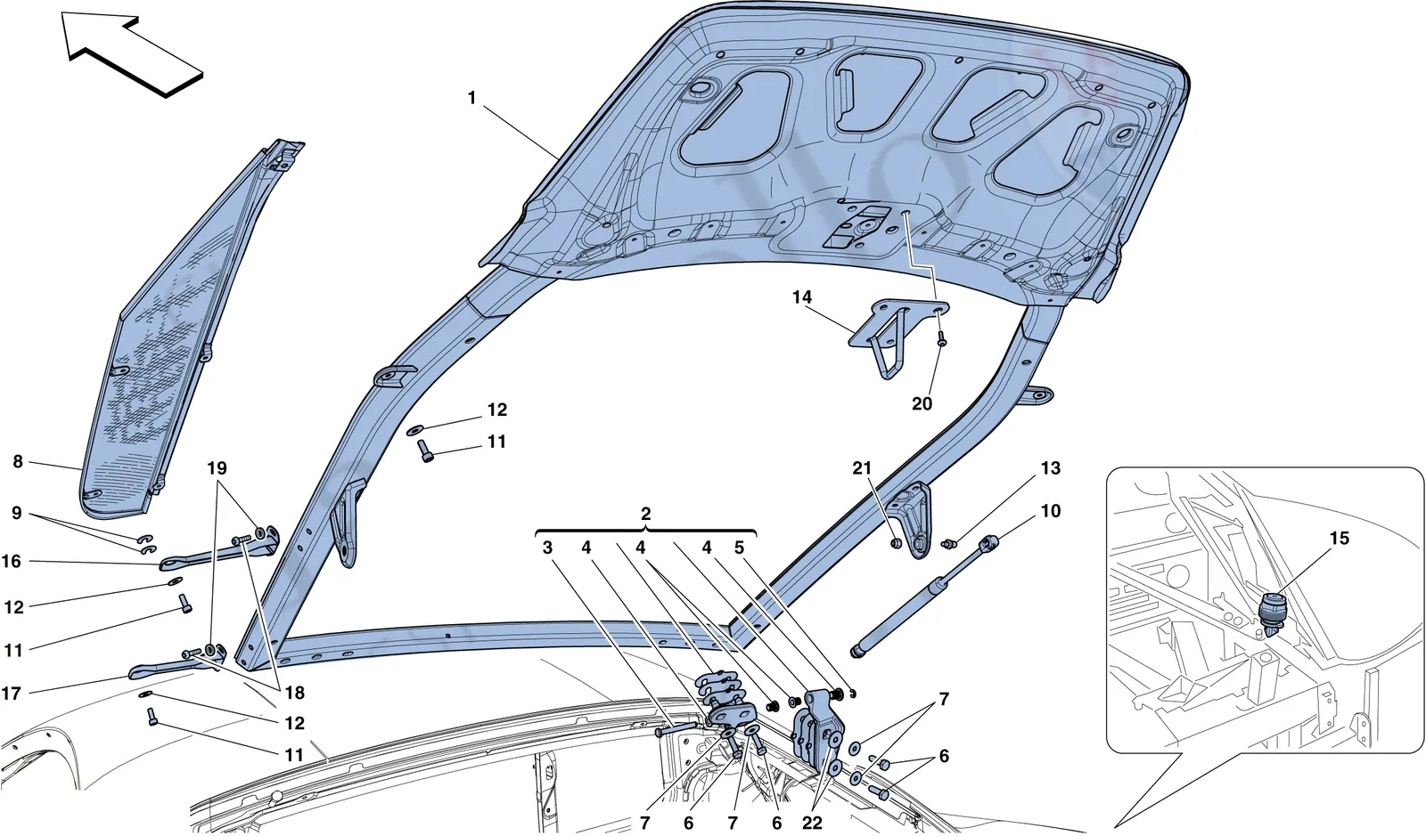 Engine Compartment Lid