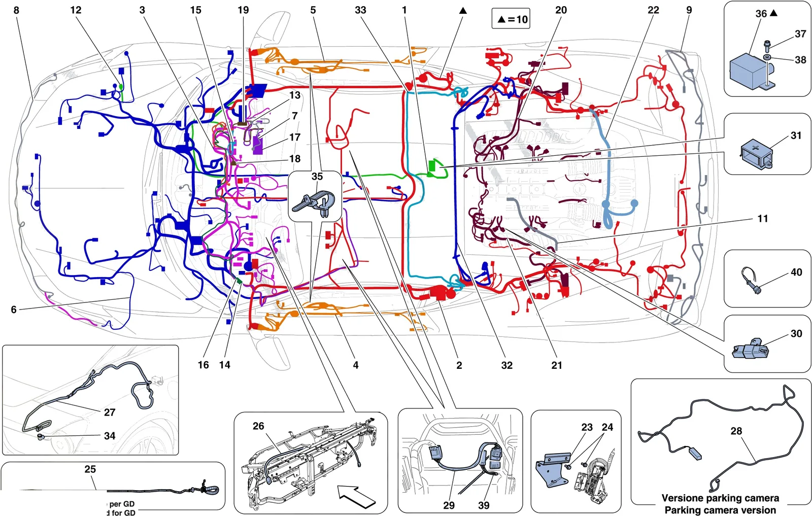Main Wiring Harnesses