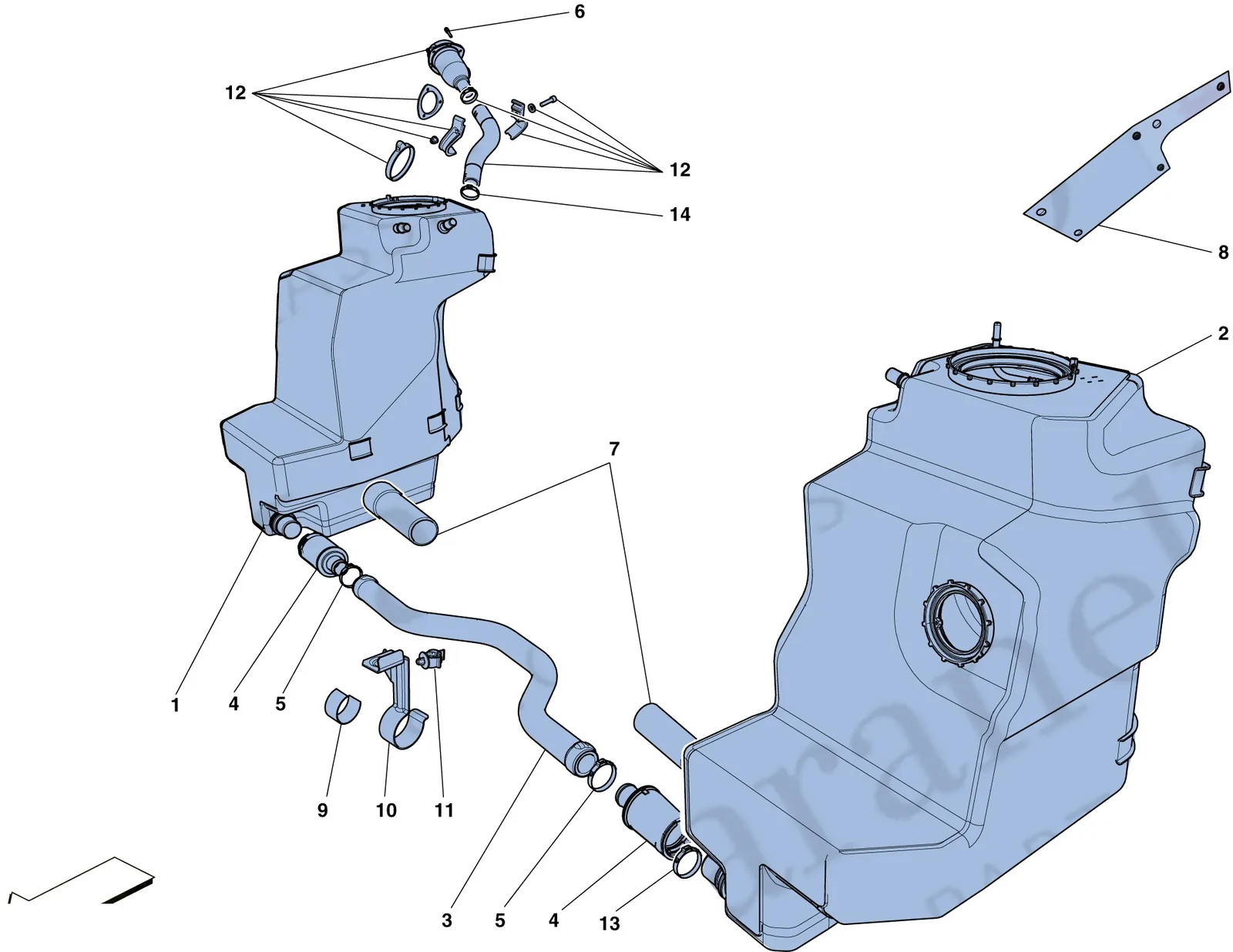 Fuel Tanks And Filler Neck