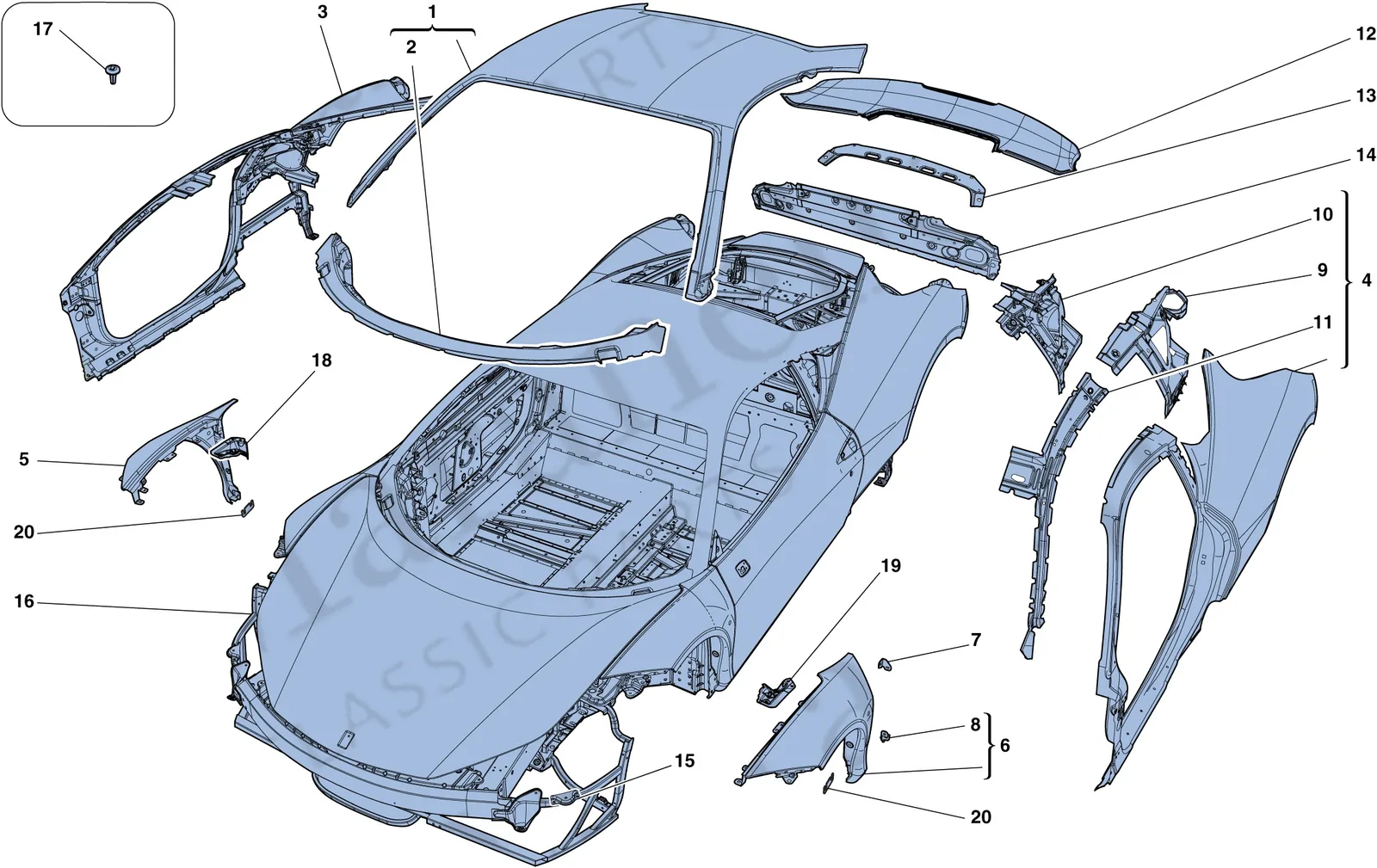 Bodyshell - External Trim