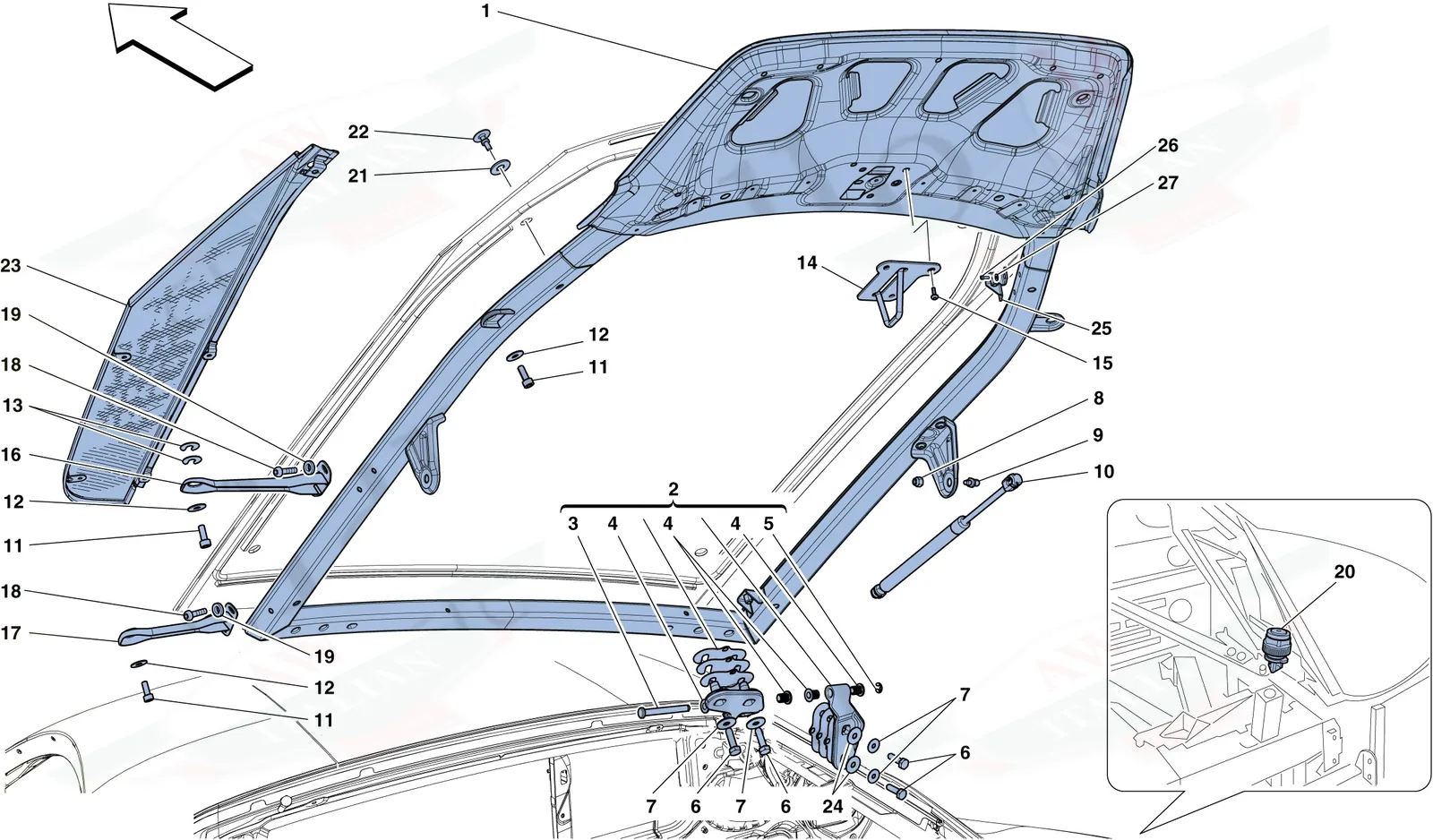 Engine Compartment Lid