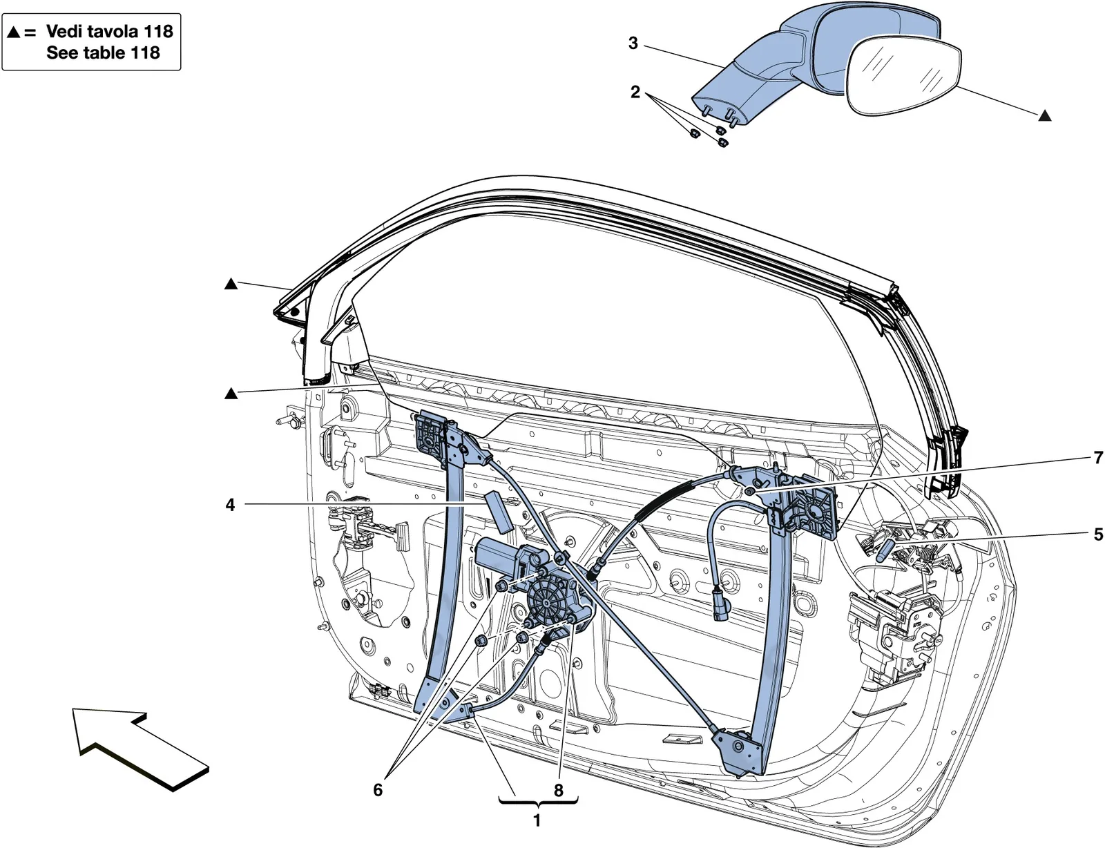 Doors - Power Window And Rear View Mirror