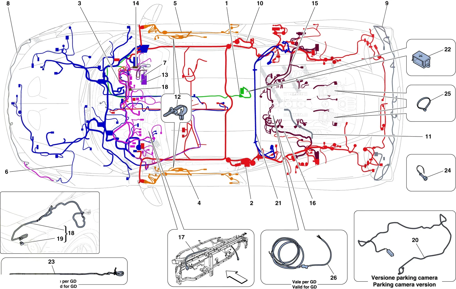 Main Wiring Harnesses