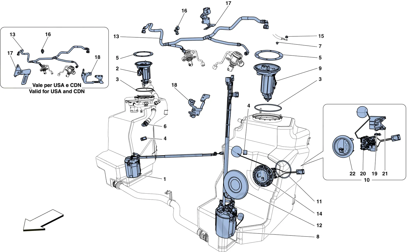 Fuel System Pumps And Pipes
