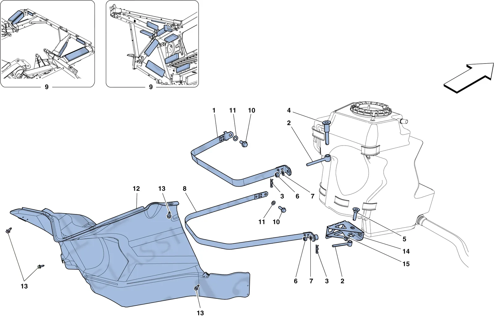 Fuel Tanks - Fasteners And Guards