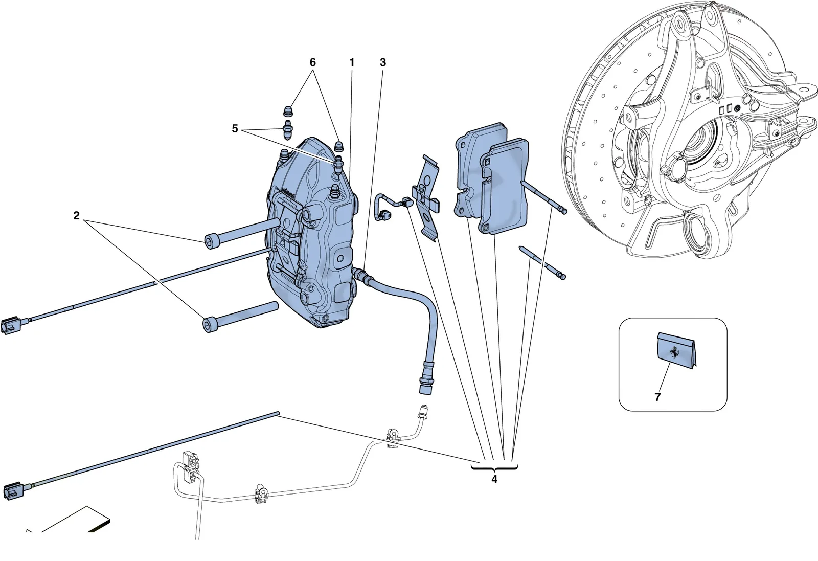 Rear Brake Callipers