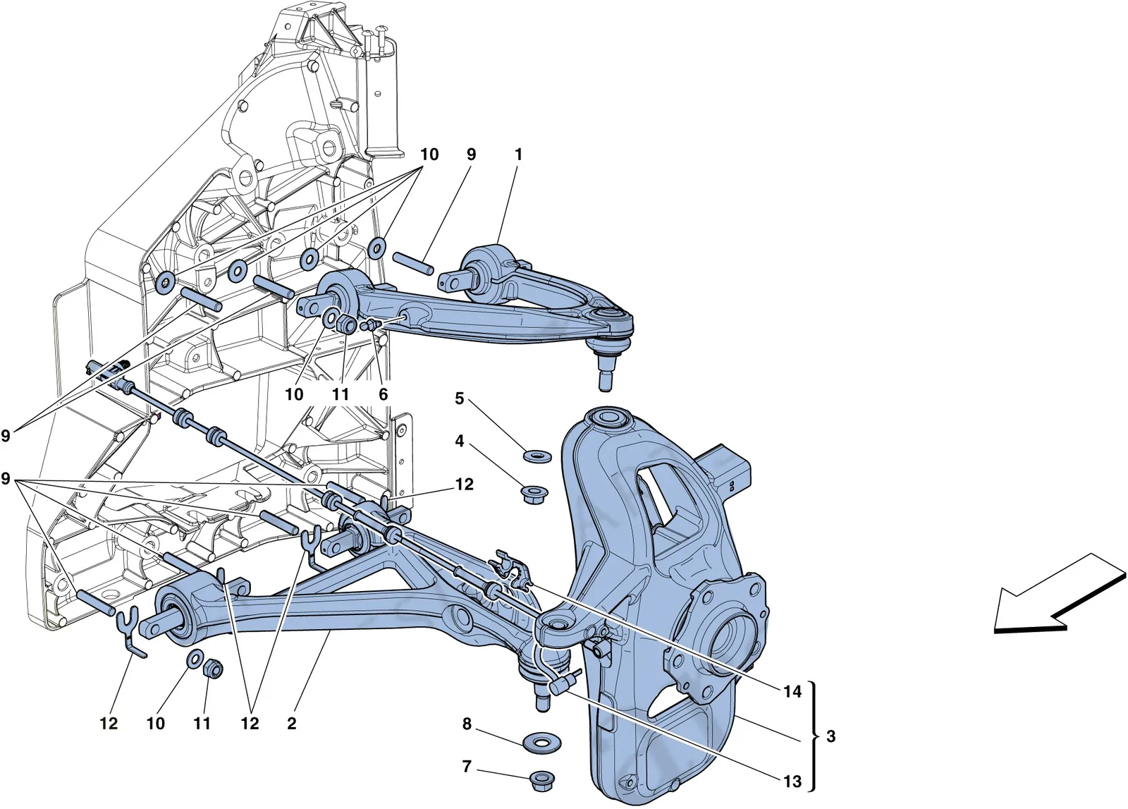 Front Suspension - Arms