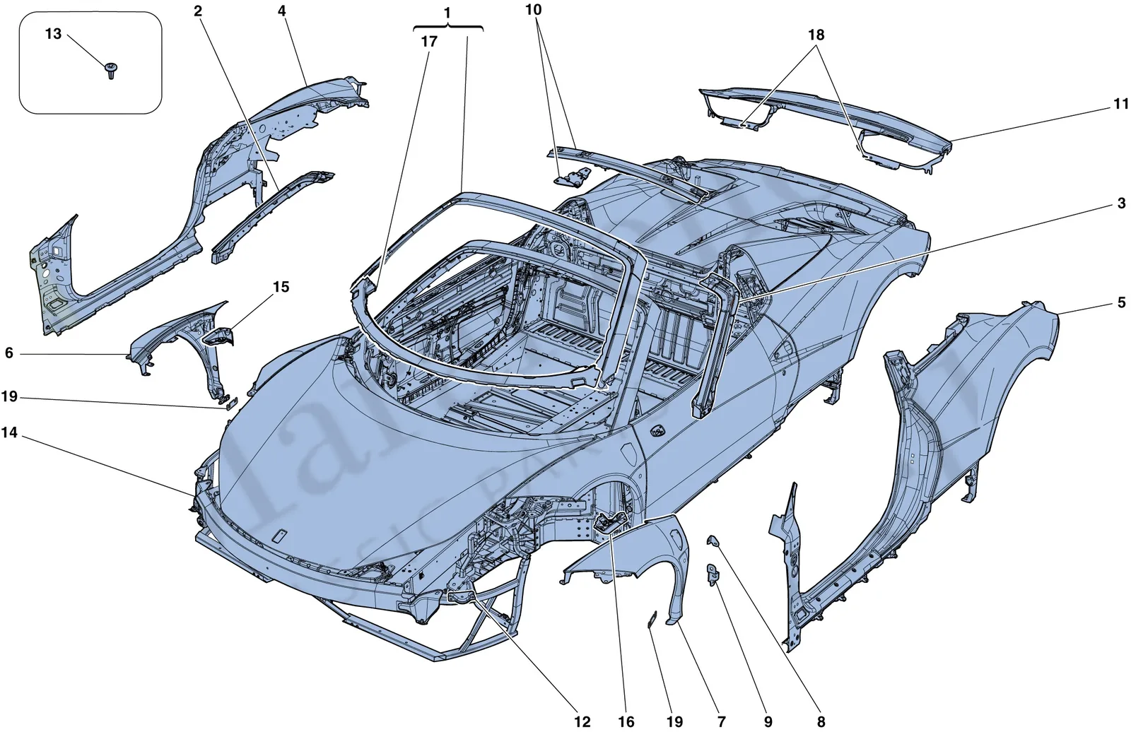 Bodyshell - External Trim