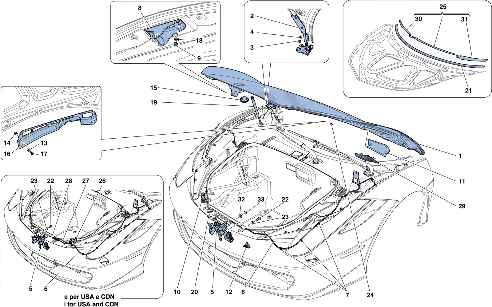 Front Lid And Opening Mechanism