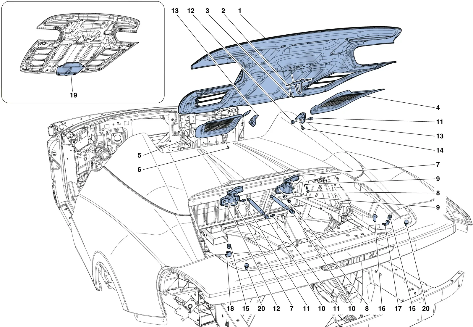 Engine Compartment Lid