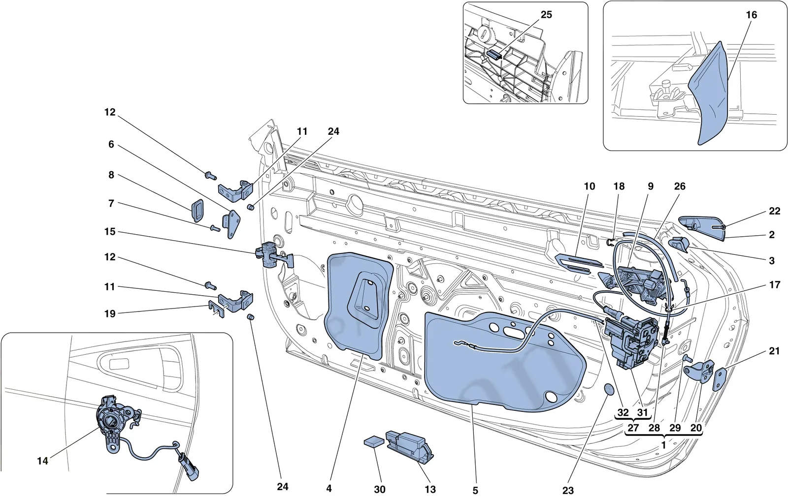 Doors - Opening Mechanism And Hinges