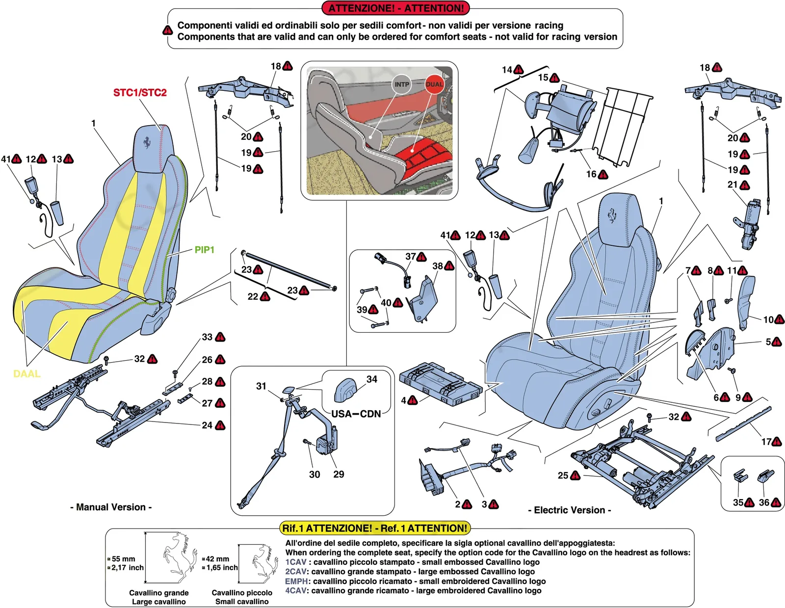 Seats - Seat Belts, Guides And Adjustment