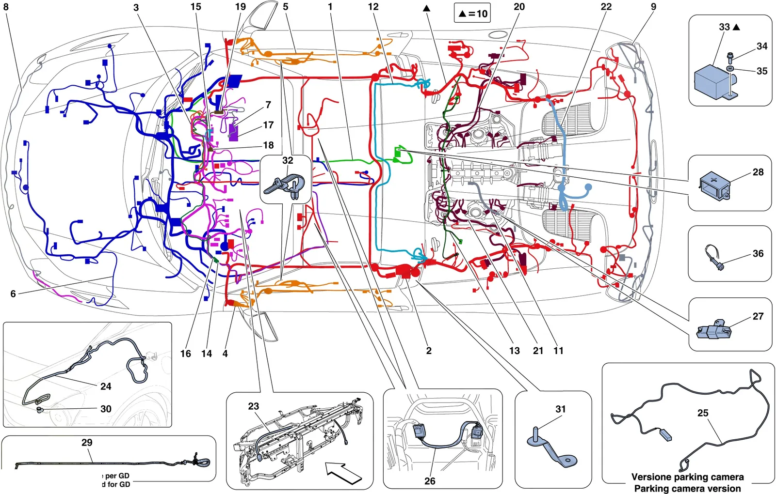 Main Wiring Harnesses
