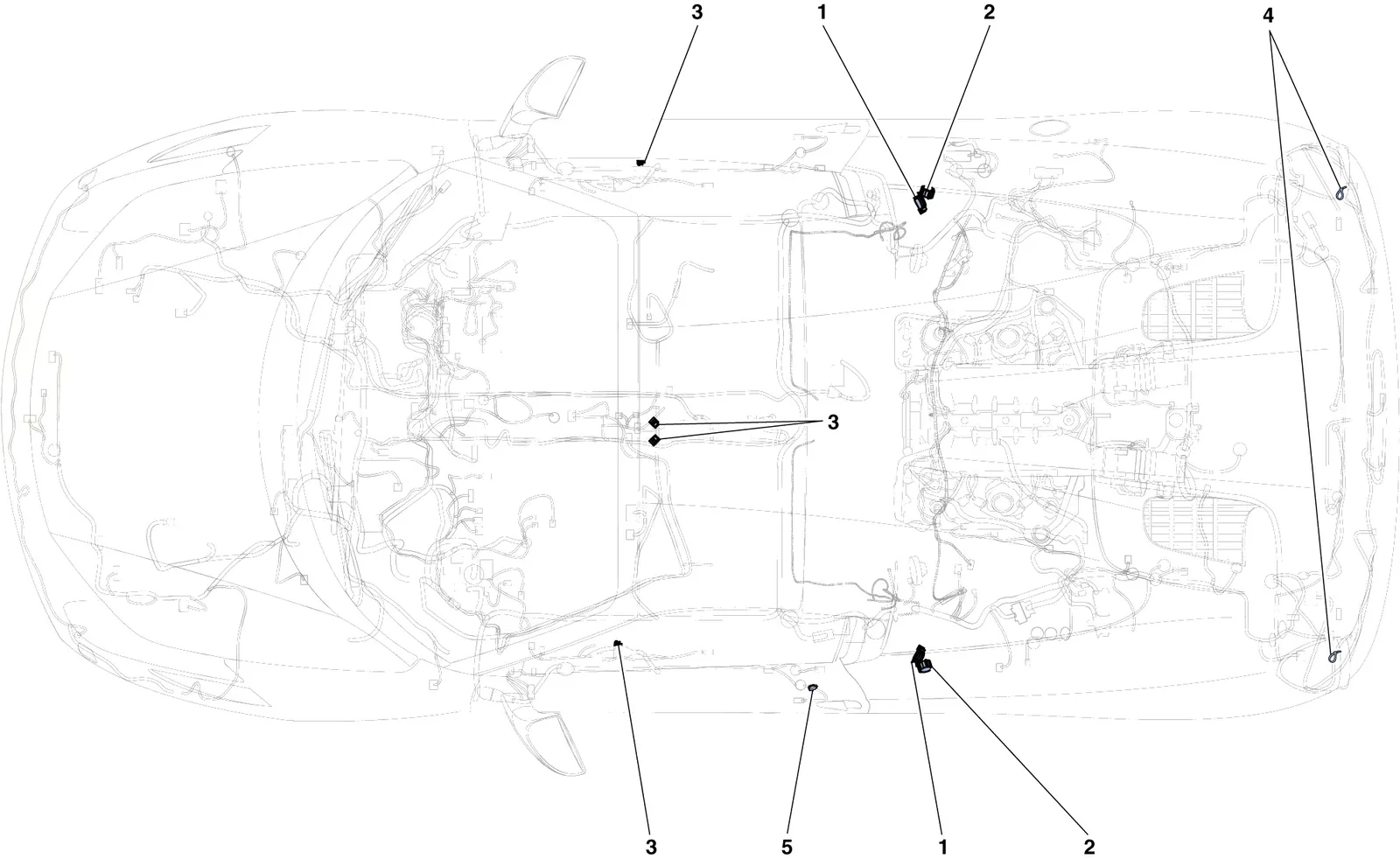 Various Fastenings For The Electrical System