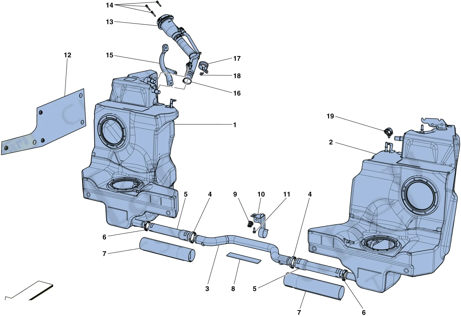 Fuel Tanks And Filler Neck