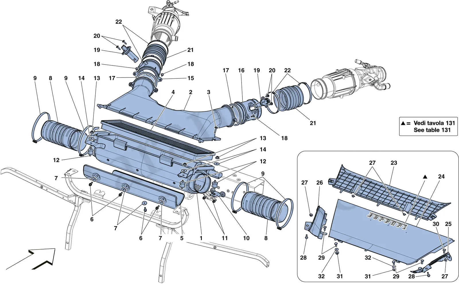 Air Filter, Air Intake And Ducts