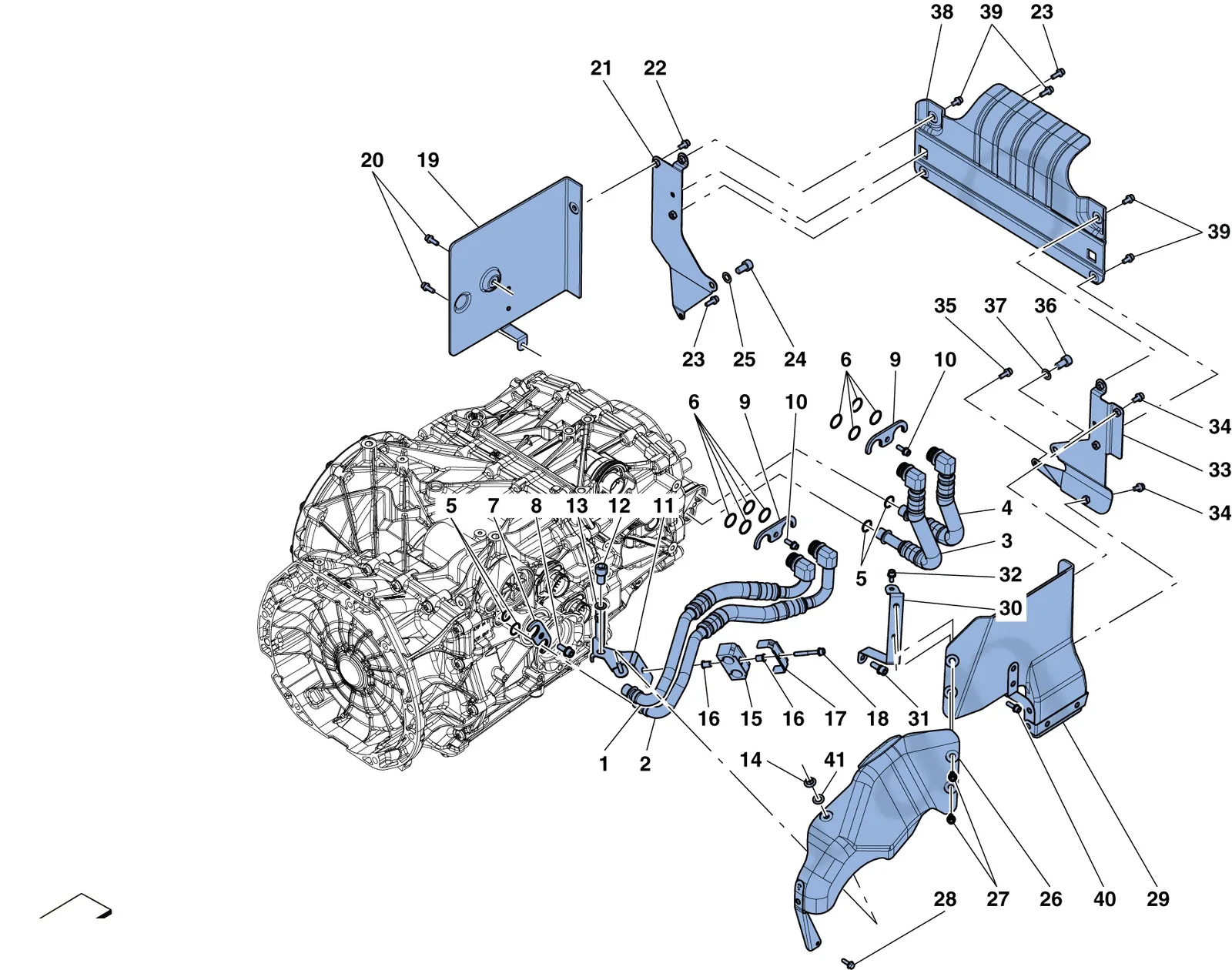 Gearbox Oil Lubrication And Cooling System