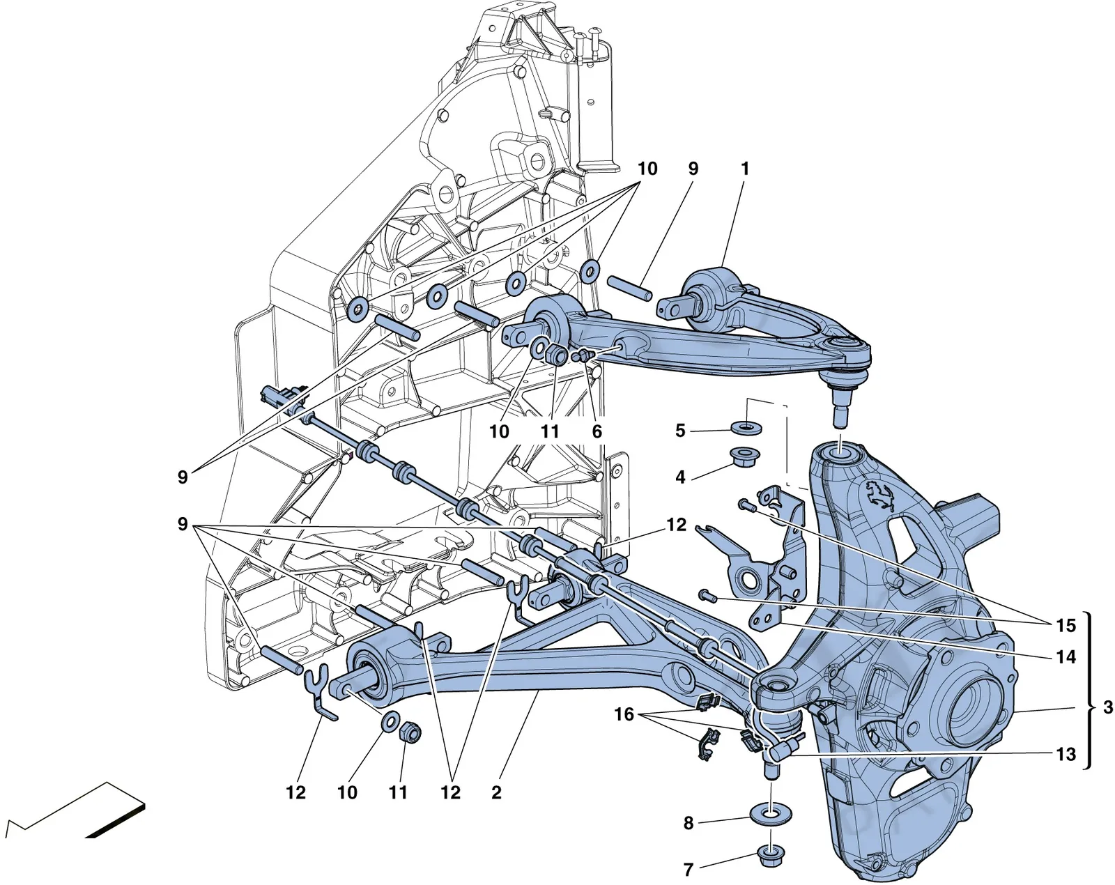 Front Suspension - Arms