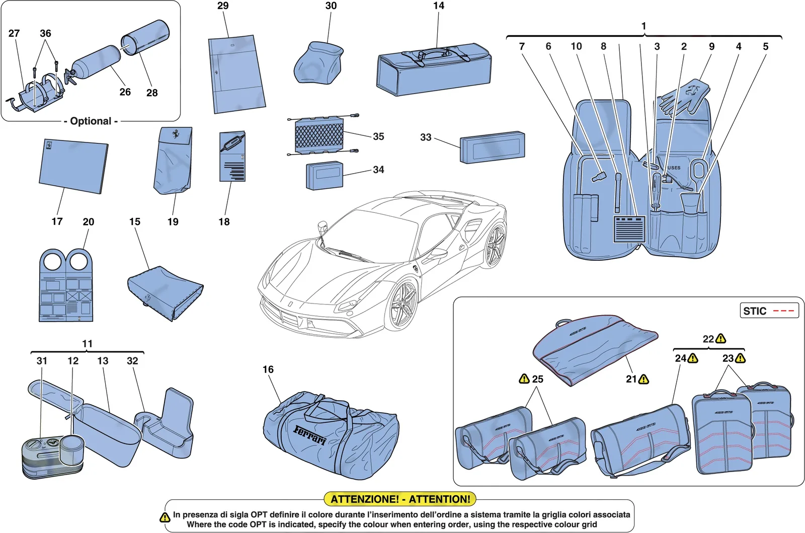 Tools And Accessories Provided With Vehicle