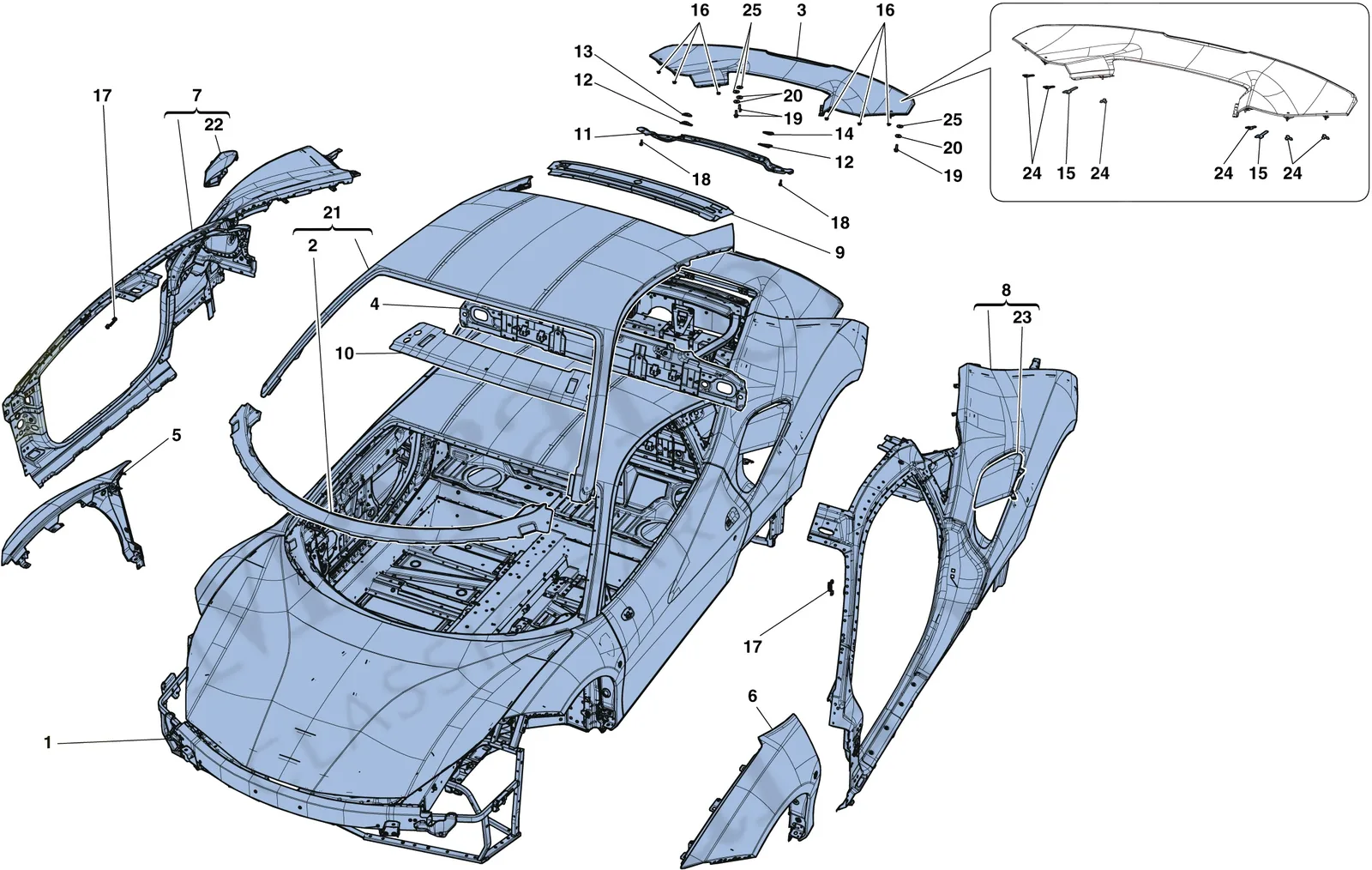 Bodyshell - External Trim