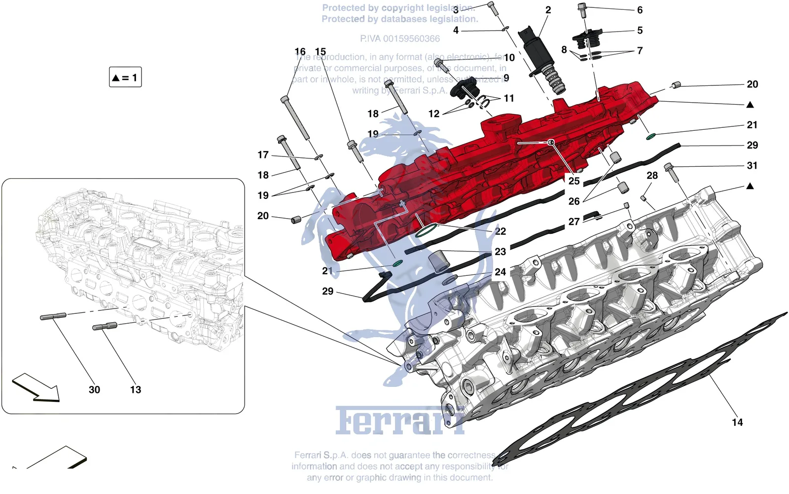 Cylinder Heads - Rh Head