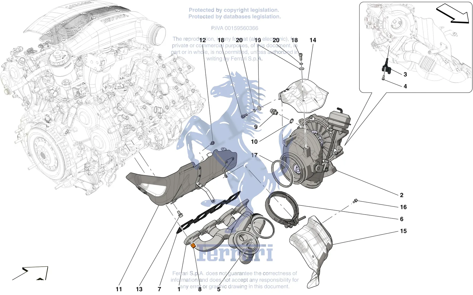 Forced Induction System Turbochargers And Mounts