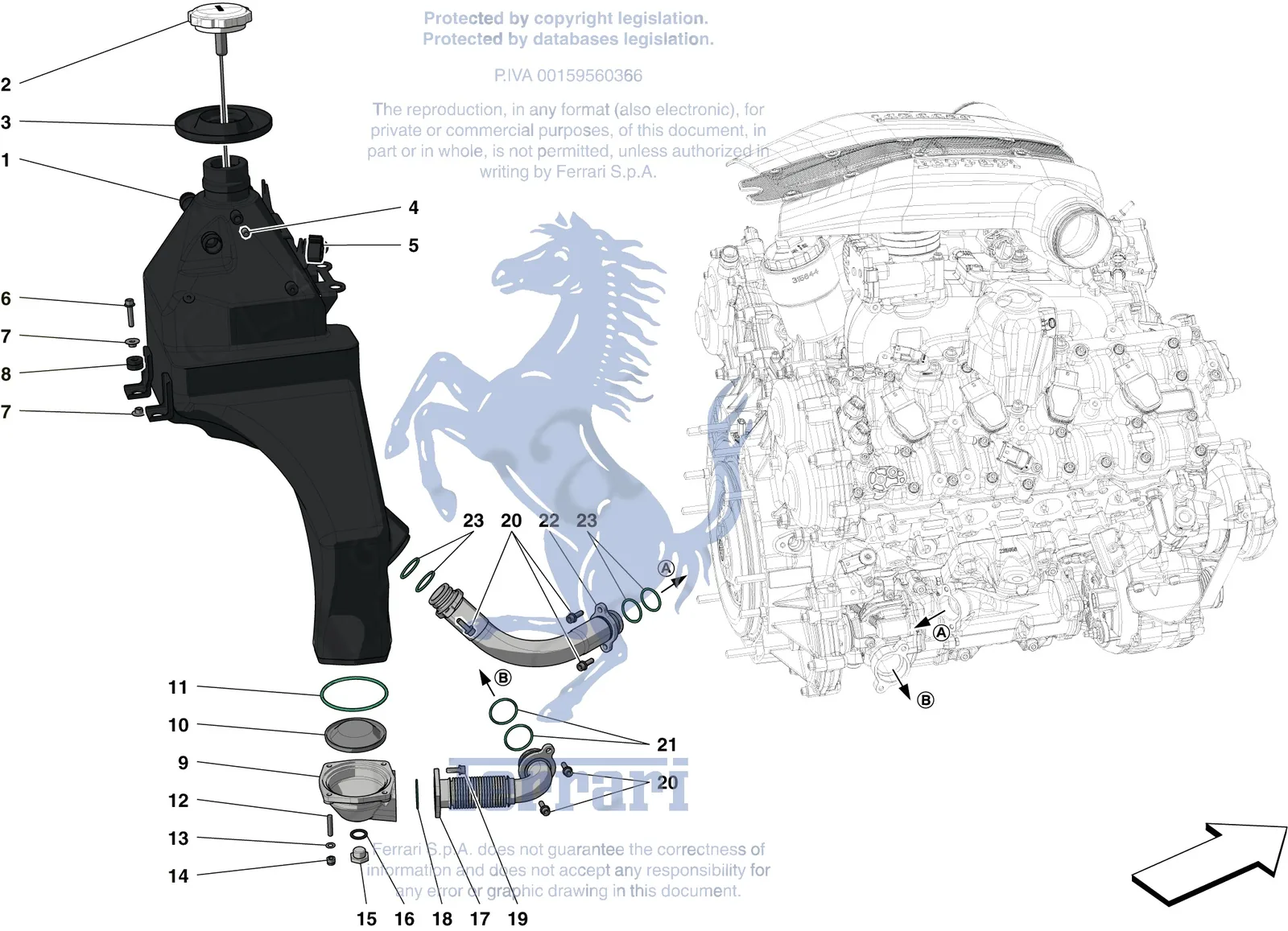 Engine Oil Radiator And Tank