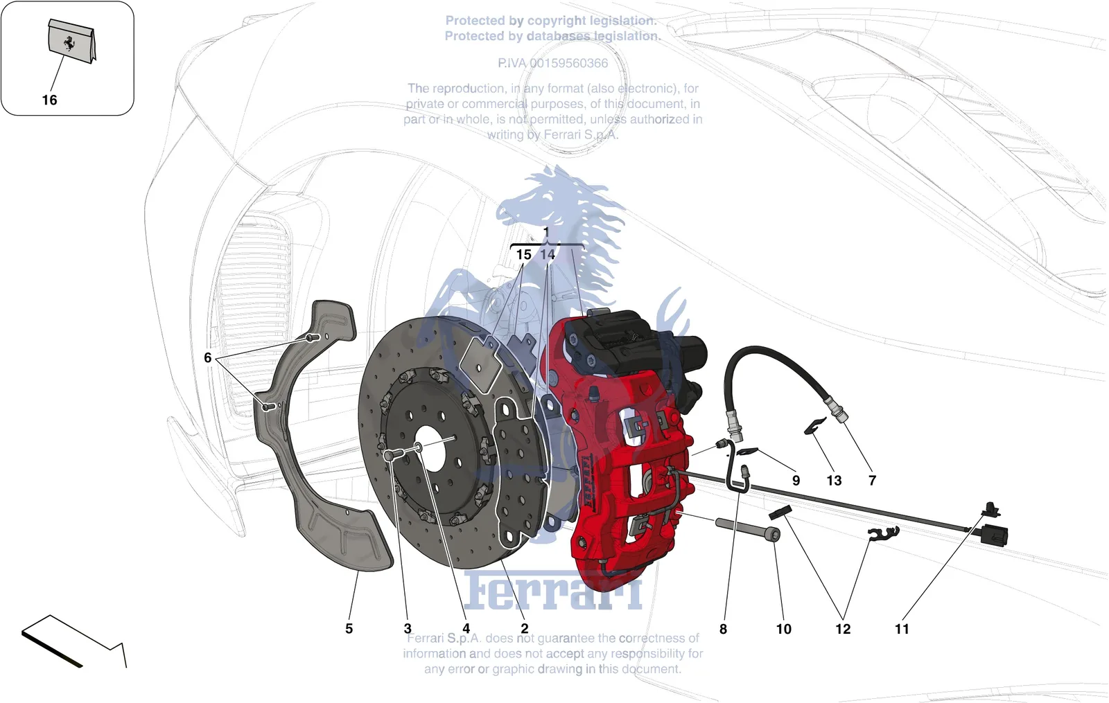 Rear Suspension - Callipers And Discs