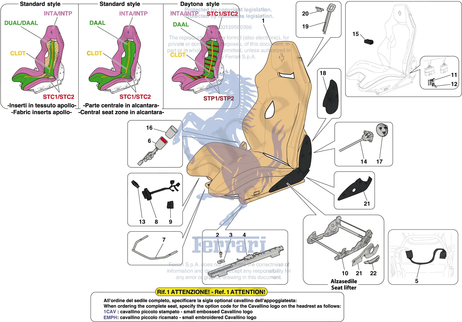 Front Seats - Racing Seat