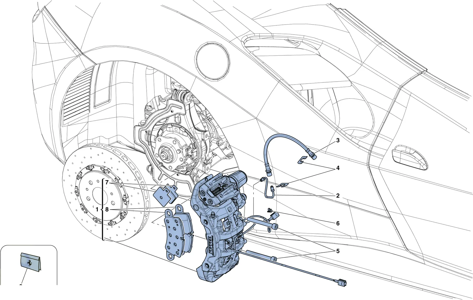 Rear Brake Callipers