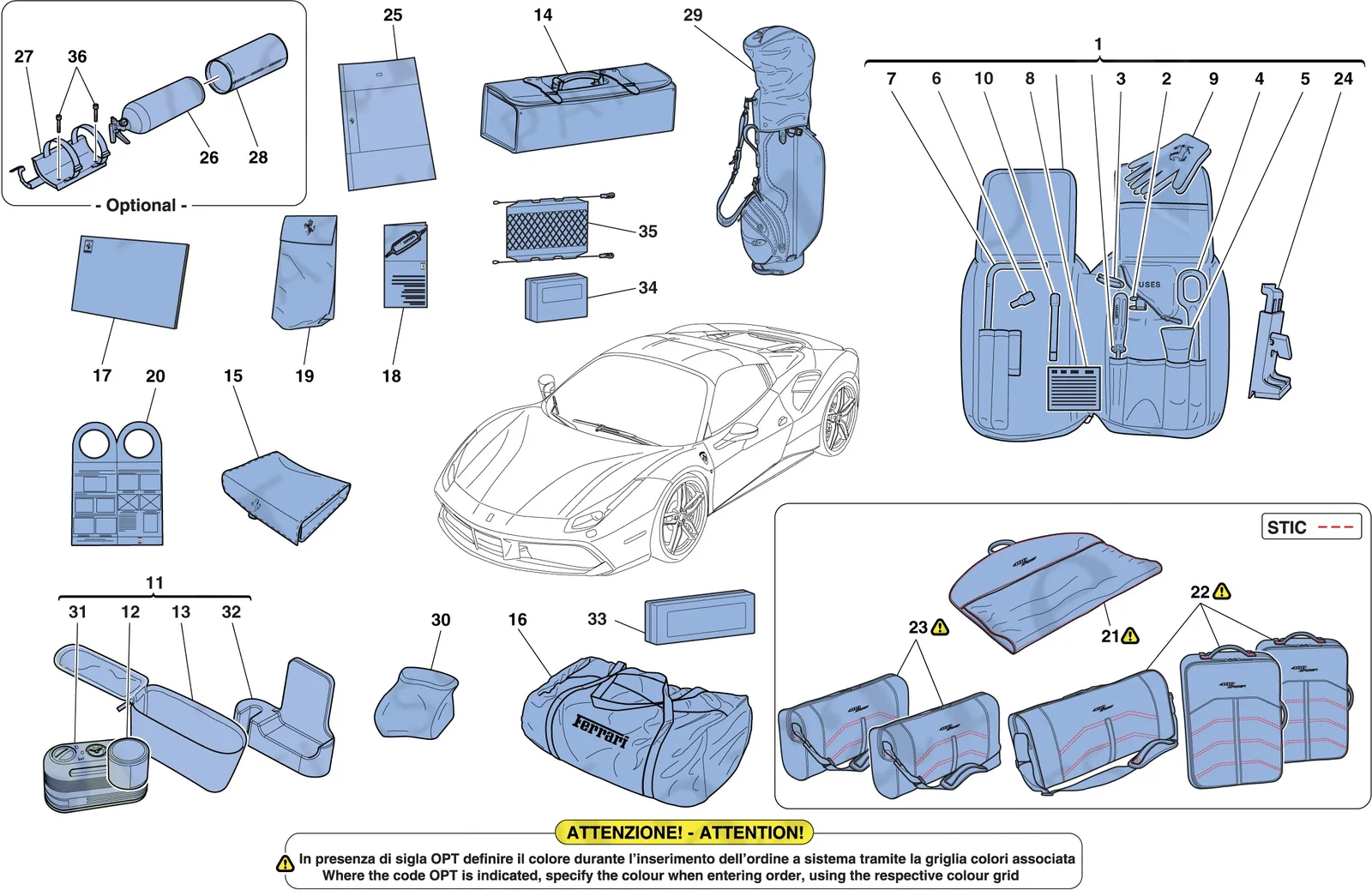 Tools And Accessories Provided With Vehicle