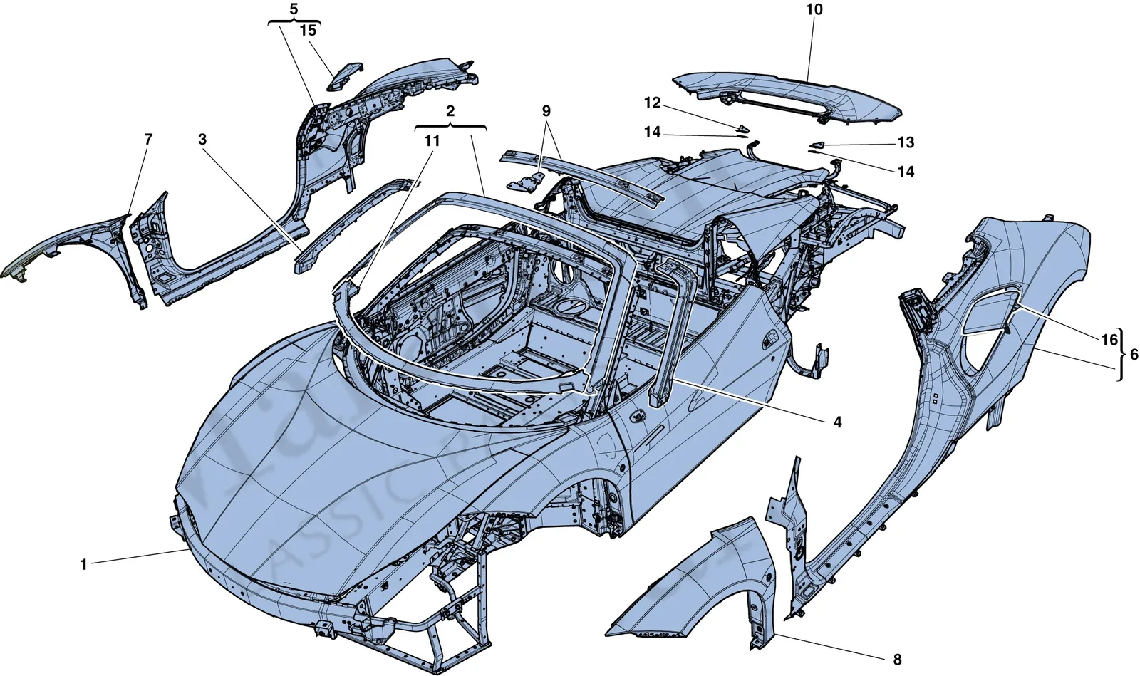 Bodyshell - External Trim