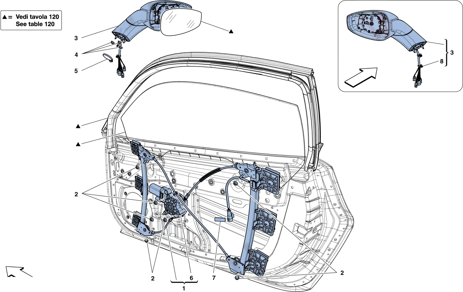 Doors - Power Window And Rear View Mirror