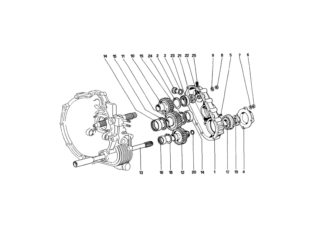 Transmission Drop Gears