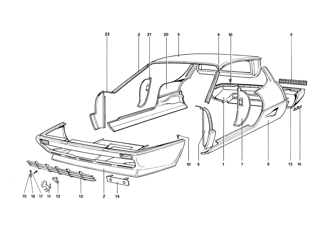 Body Shell - Outer Elements