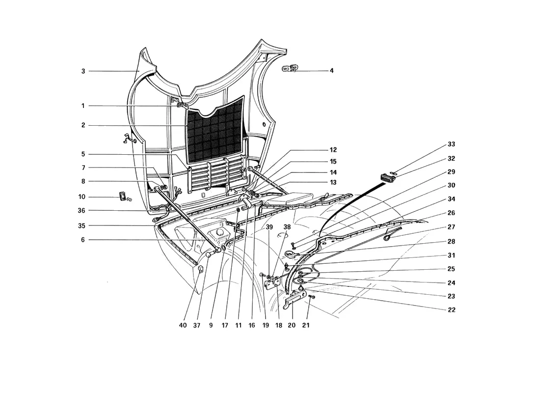 Front Compartment Lid