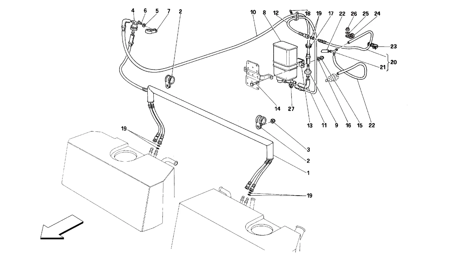 Anti-Evaporative Emission Control System