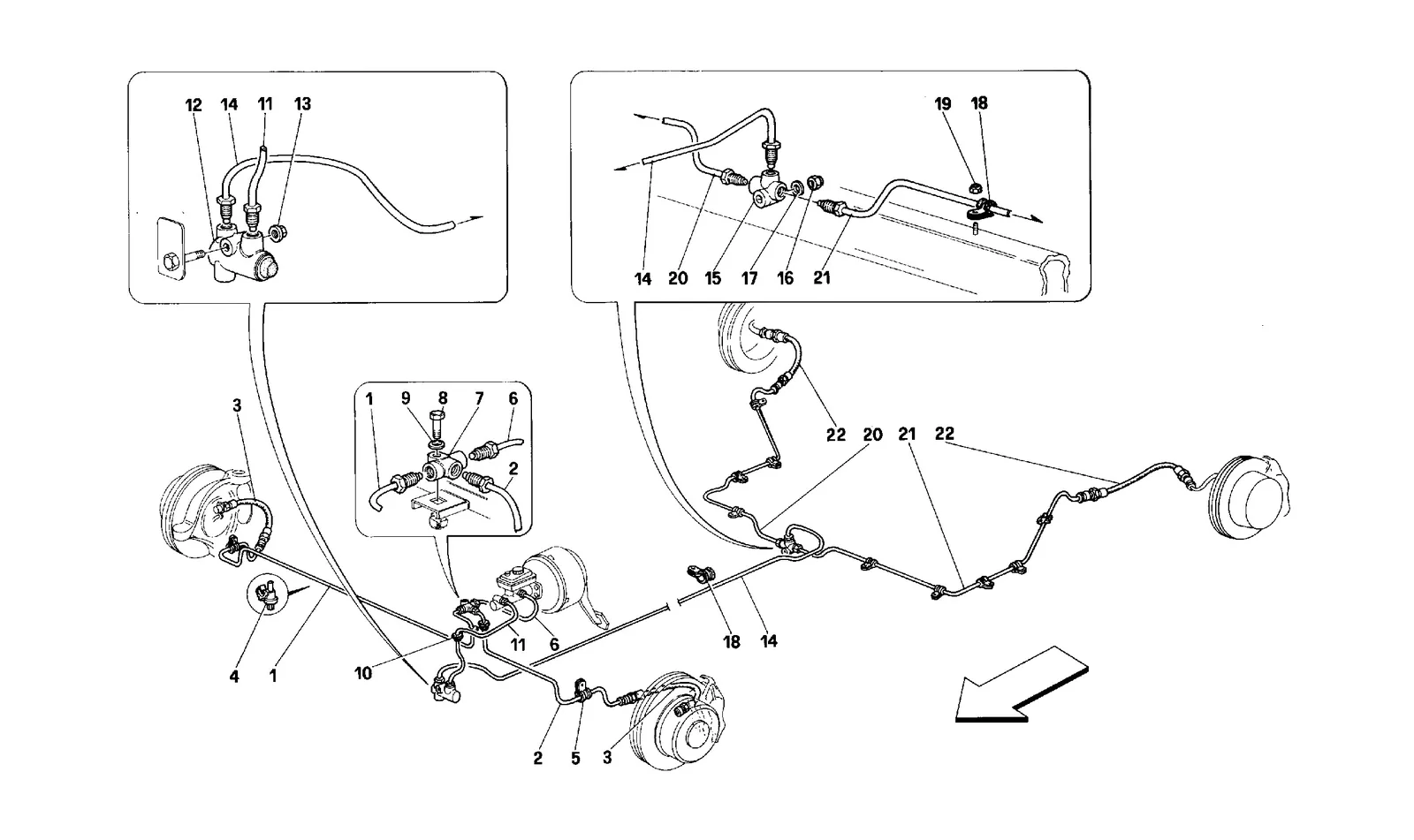 Braking System -Not For Cars With Abs-